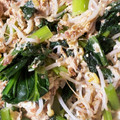 よん's cooksnap of when they made 小松菜ツナのマヨ卵炒め.