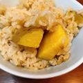 みんく0001's cooksnap of when they made 切って炊くだけ！簡単さつまいもごはん.