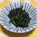 QPはにー's cooksnap of when they made 白だしでほうれん草のごま和え.