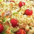 マダムカフェ♡'s cooksnap of when they made パエリア♪簡単フライパンで！サフランなし.