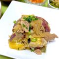 YUH♡ママ's cooksnap of when they made さつまいもと豚肉の炒め煮.