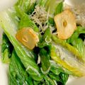 ドドレミ♪'s cooksnap of when they made ロメインレタスの海苔炒め.