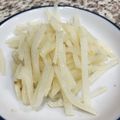 クック8JUSBS☆'s cooksnap of when they made 新じゃがいもの塩きんぴら.