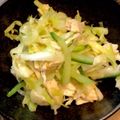 ばたみそーぱん☆'s cooksnap of when they made 鶏ささみとキャベツのおつまみサラダ.