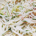 ナーちゃん's cooksnap of when they made 細切り胡瓜と大根のツナマヨサラダ.