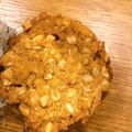 昔の喫茶店大好き★'s cooksnap of when they made オートミールとピーナツバターのクッキー.