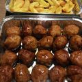 Yokchina's cooksnap of when they made ふんわり肉団子のバルサミコ甘酢あんかけ.