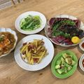 mikko6's cooksnap of when they made さつまいもバターベーコン.