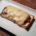 なにぬねにょろん's cooksnap of when they made 味噌で納豆チーズトースト.