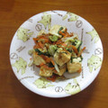 みめい's cooksnap of when they made レンジで！キャベツと厚揚げの豆板醤和え.