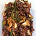 梅酒あんきも's cooksnap of when they made 牛肉とピーマンの甘辛煮.