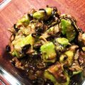 under_sun's cooksnap of when they made サバ水煮缶とアボカドの塩昆布和え.