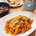 ⁂山暮らしわんこ⁂'s cooksnap of when they made ペンネのボロネーゼ風.