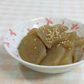 umemodoki's cooksnap of when they made 膵炎＆肝機能に優しいこんにゃくの煮物.