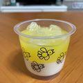 ポアロ4869's cooksnap of when they made ヨーグルト×文旦の２層ムースゼリー♡.