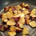CBRsaiko's cooksnap of when they made フライパンで10分簡単大学芋！お弁当にも.