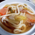 まさむにゃ。's cooksnap of when they made 簡単めんつゆ煮込みうどん.