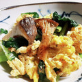 気まぐれ♡雨おんな's cooksnap of when they made 簡単！小松菜・エリンギと卵のバター炒め.