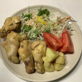 まめぞうでたよ's cooksnap of when they made 漬けて焼くだけ！鶏手羽元のカレーマヨ焼き.