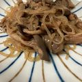 ｙアイスブルー's cooksnap of when they made ひらたけと糸こんにゃくの煮物.