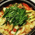 kyaraman's cooksnap of when they made 豚バラとキャベツの味噌にんにく鍋.