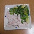 パンダさんでーす。's cooksnap of when they made ★ささみと長ねぎのごま油和え★.