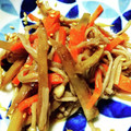 みえぴい's cooksnap of when they made ごぼうとえのき茸＊甘辛しぐれ煮.