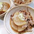 焼きたてりんごパイ's cooksnap of when they made 【動画レシピ】大根とミンチのほっこり煮.