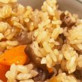 クックIZRFHJ☆'s cooksnap of when they made しいたけの炊き込みご飯.