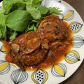 クックCTUCUP☆'s cooksnap of when they made ふわふわ♬トマトソースの煮込みハンバーグ.