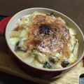minimai's cooksnap of when they made 風邪予防に♪ネギとカブの白いグラタン♥.