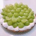 PIGASSY's cooksnap of when they made シャインマスカットのカスタードタルト.