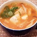 あーこ姐's cooksnap of when they made キムチで簡単！Wチーズの純豆腐風.