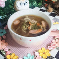 虹色♪︎ちゅーりっぷ's cooksnap of when they made 新玉ねぎと舞茸のしょう油麹スープ.