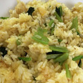 mantacarp's cooksnap of when they made ちりめんじゃこと小松菜の炒飯.
