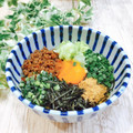 Satoco❋'s cooksnap of when they made 作り置き肉そぼろ→台湾混ぜそば(全卵).