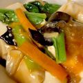 ドドレミ♪'s cooksnap of when they made きくらげ・青梗菜・豆腐オイスター生姜あん.