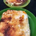 yuzunon's cooksnap of when they made チーズと卵のパン.