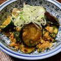 ☆さぶ☆☆'s cooksnap of when they made ＊ズッキーニと茄子のピリ辛大葉味噌炒め＊.