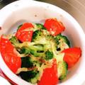 こずっぺ's cooksnap of when they made 簡単ブロッコリーとトマトのトースター焼き.