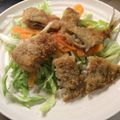 ベティ３'s cooksnap of when they made 簡単！たっぷりアジフライきゃべつ.