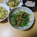 よちりん's cooksnap of when they made ニンジンの葉っぱ炒め.