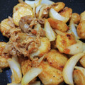 ezuezu's cooksnap of when they made 旬簡単♡里芋と豚肉のオイスターソース炒め.