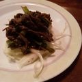 umizarusuki's cooksnap of when they made 新たまねぎと牛肉のコリアン風.