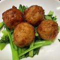 海 砂's cooksnap of when they made ✿高級中華料理店風❀ジャンボ✿肉団子.