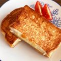 ま−。's cooksnap of when they made フライパンでホットサンド☻簡単朝食ランチ.
