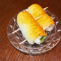 ししねこ's cooksnap of when they made おつまみ！大葉とチーズの爽やか竹輪ロール.