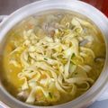 KUUUUUUMIN's cooksnap of when they made ほうとう　河内長野市学校給食.