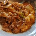 クック4WKC4I☆'s cooksnap of when they made ご飯が進みすぎる簡単キムチチゲ.