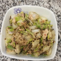みさき_123's cooksnap of when they made 簡単♪生白菜と塩昆布のツナマヨ和風サラダ.
